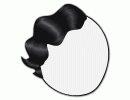 Black Marcel Wave Fringe AB2023 VIP2023
