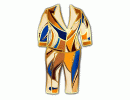 Orange Animated Party Costume EJL2025