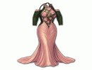 Pink Party Dress Costume EJL2025