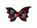 Red Maney Skull Bat Bow DC2025 HW2025